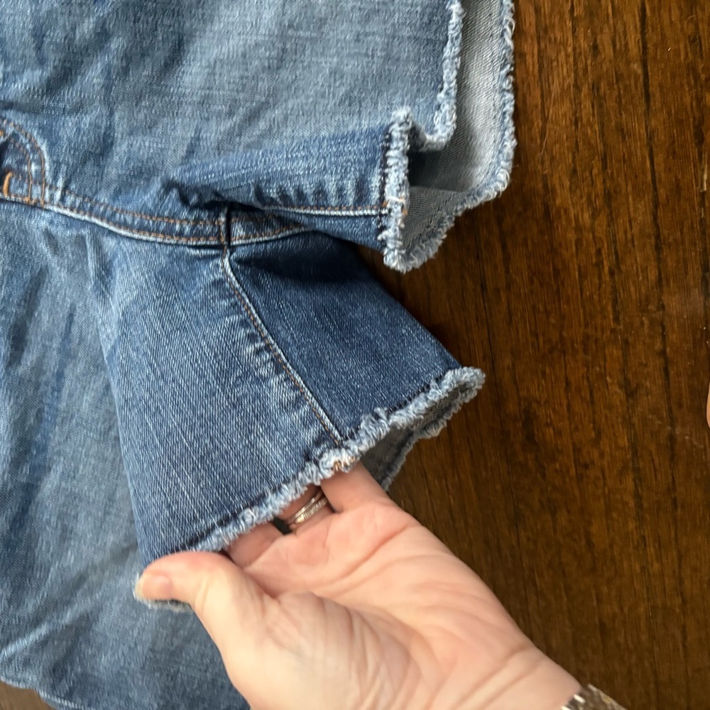 J. Crew Classic Blue Jean Shorts - Picture 3 of 6